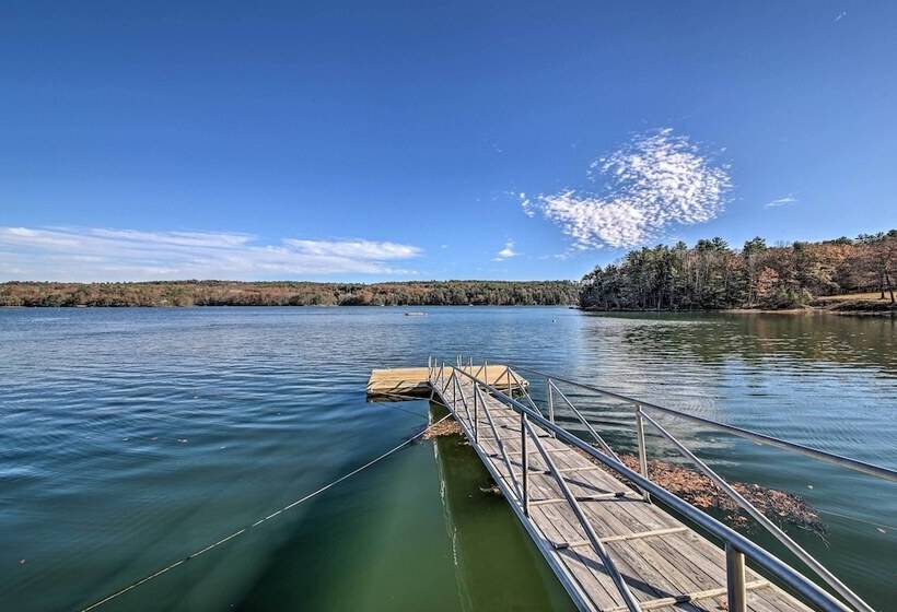 Riverfront Coastal Escape With Deep Water Dock!