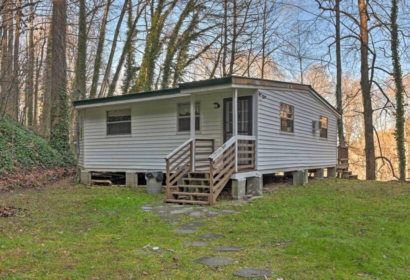 Secluded Bryson City Home W/ Deck, Steps To Creek!