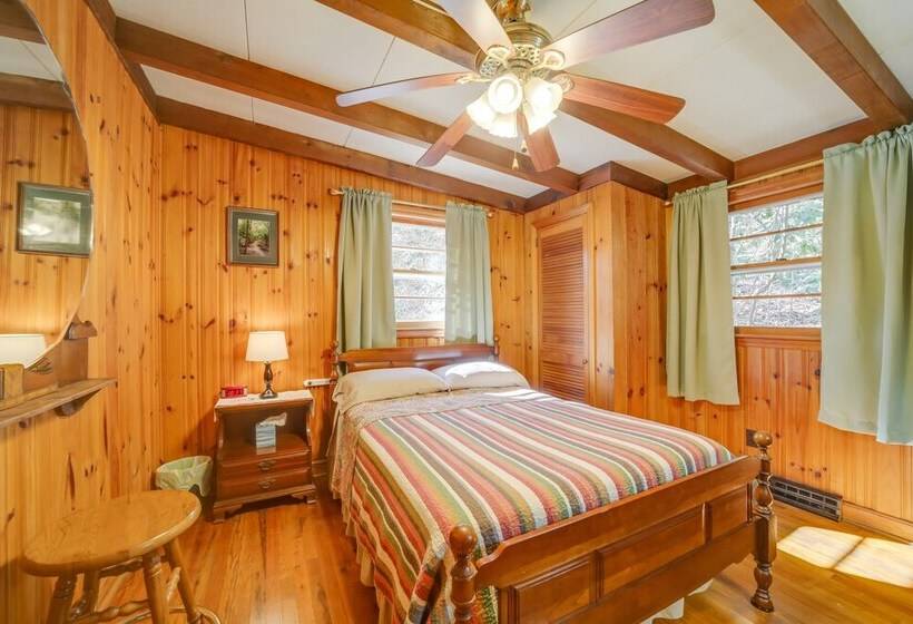 The Red Loft  Candler Cottage Near Hiking Trails!