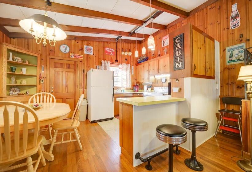 The Red Loft  Candler Cottage Near Hiking Trails!