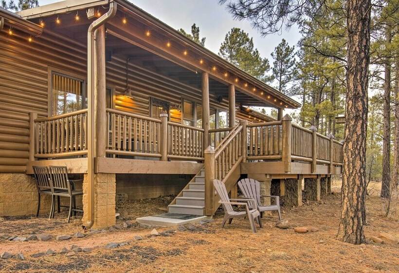 3 Mi To Golf Course: Show Low Escape W/ Fire Pit
