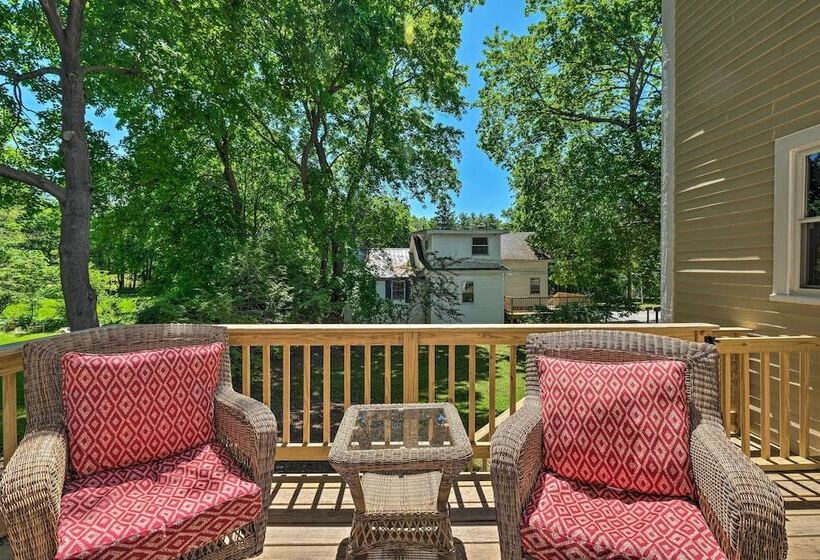 Bright Lake Winnipesaukee Home   Walk To Town