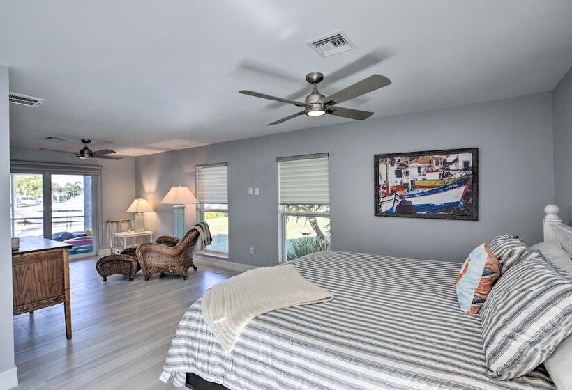 Canalfront Cape Coral Home With Dock & Bbq!