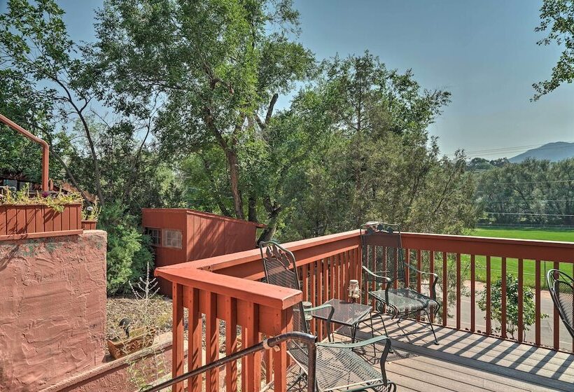 Colorful Bungalow By Pikes Peak/garden Of The Gods