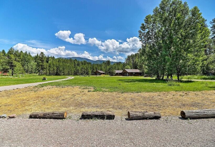 Cozy Cabin W/ Fire Pit & Bbq: 7mi To West Glacier!