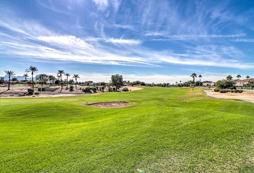 Pool & Putting Green: Goodyear Home On Golf Course