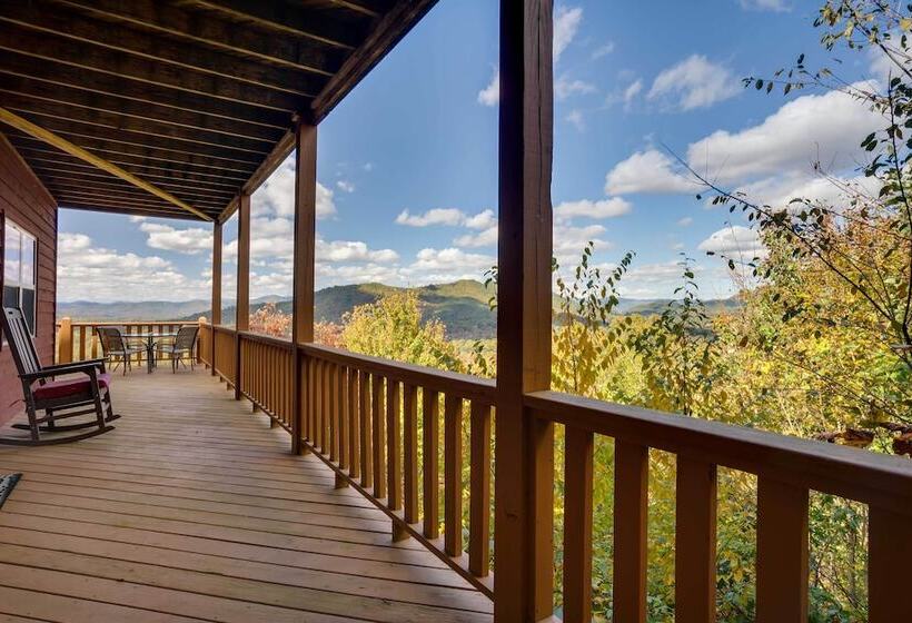 Heavenly View Mountain Chalet In Murphy W/ Games