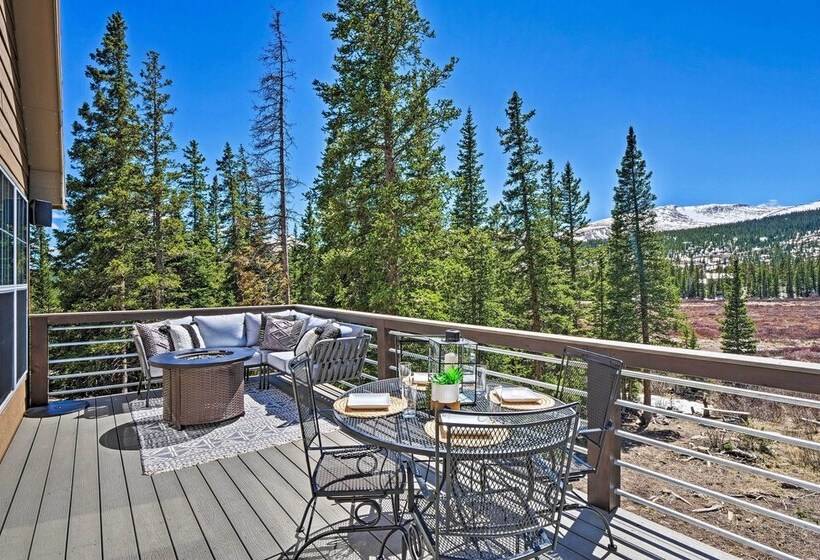 Nomad Haus W/ Mtn Views & Deck   25 Mi To Breck!