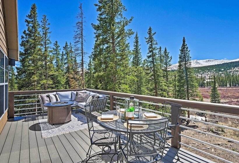 Nomad Haus W/ Mtn Views & Deck   25 Mi To Breck!