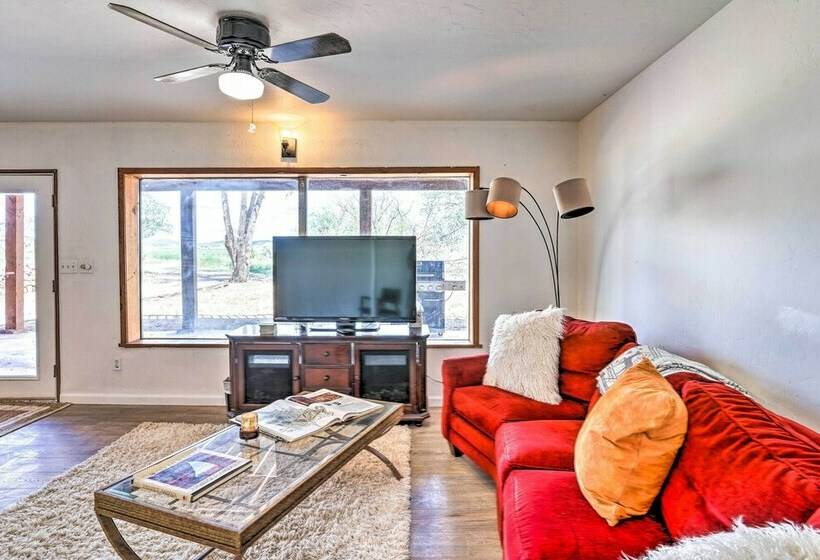 Pet Friendly Chino Valley Cabin W/ Game Room!