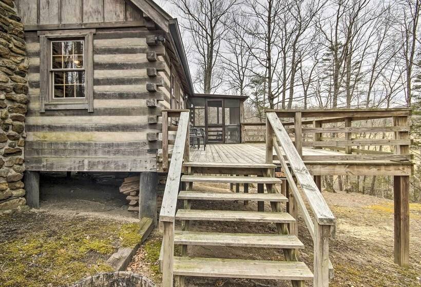 Scenic Cabin W/ Deck & Fire Pit   Near Hiking!