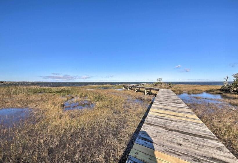 Seaside Cottage W/ Private Pier   3 Miles To Beach