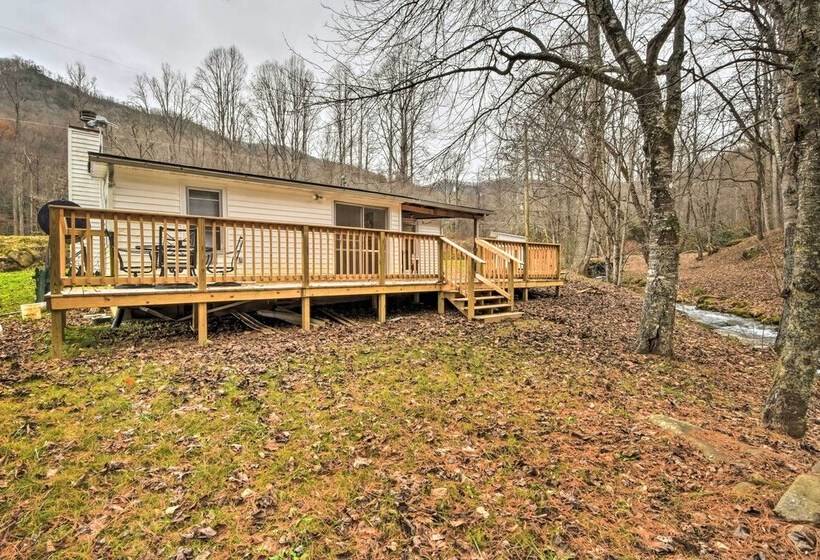 Smoky Mtn. Cabin W/deck & Grill   Mins To At!