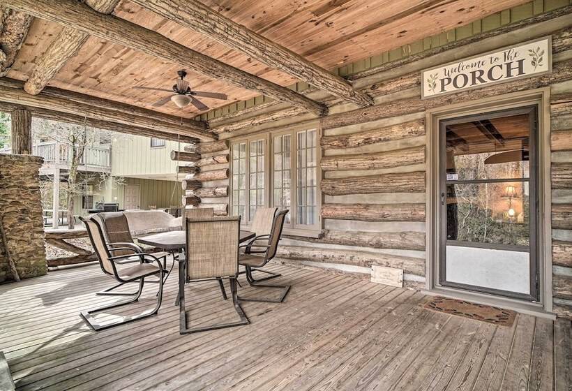 Tranquil Smoky Mountain Cabin W/ Porch & Fire Pit