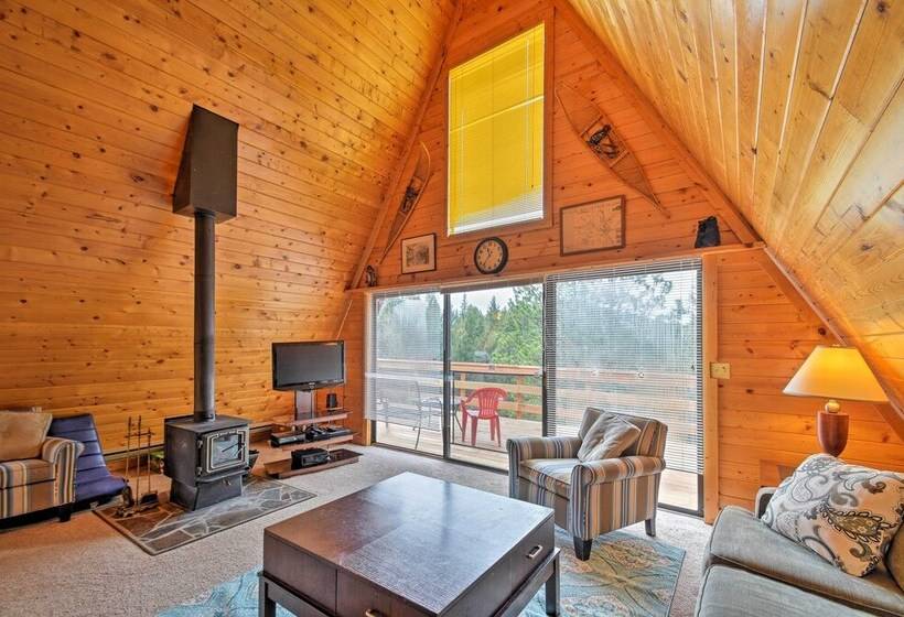 A Frame Cabin W/ Mtn Views: 4 Mi To Cripple Creek!