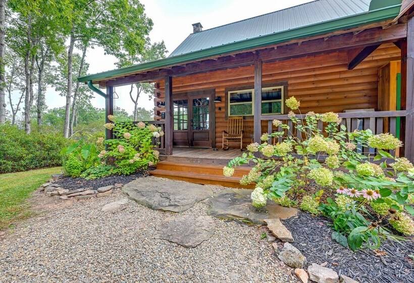 10 Mi To Dtwn Franklin: Cabin W/ Smoky Mtn View
