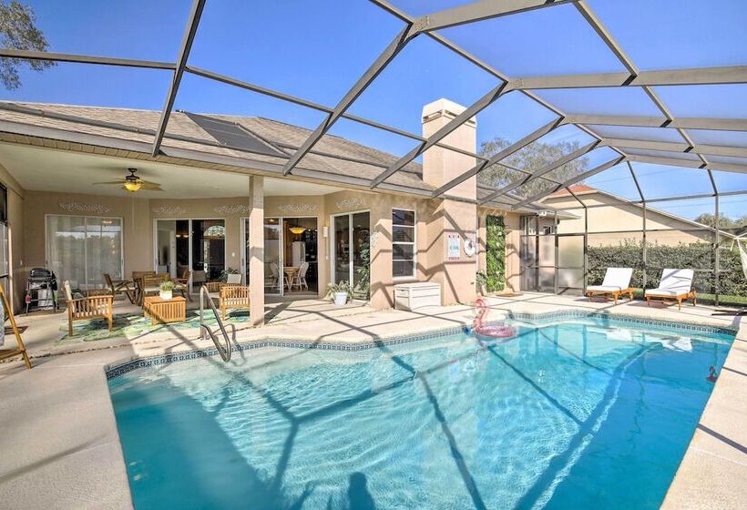 Bright & Sunny Riverview Oasis W/ Pool & Pond