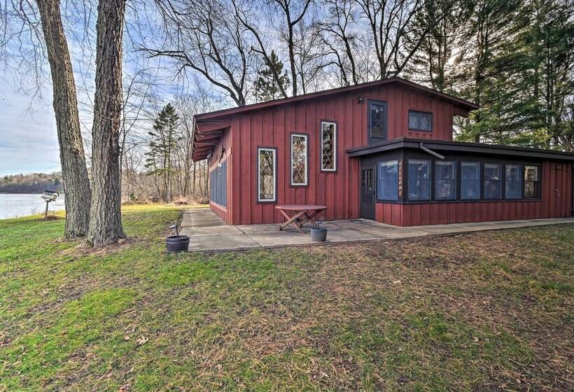 Eagles Nest   Baraboo Cabin On Wisconsin River!