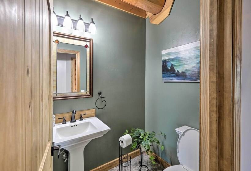 Fairbanks Log Cabin W/ Waterfront Deck & Views!