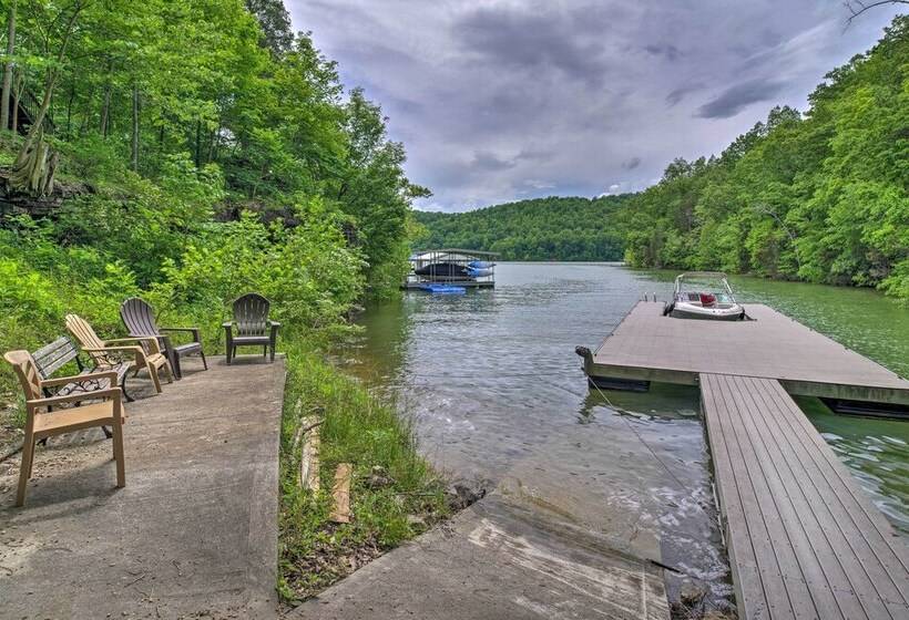 Gated Resort Home: Norris Lake Access, Shared Dock