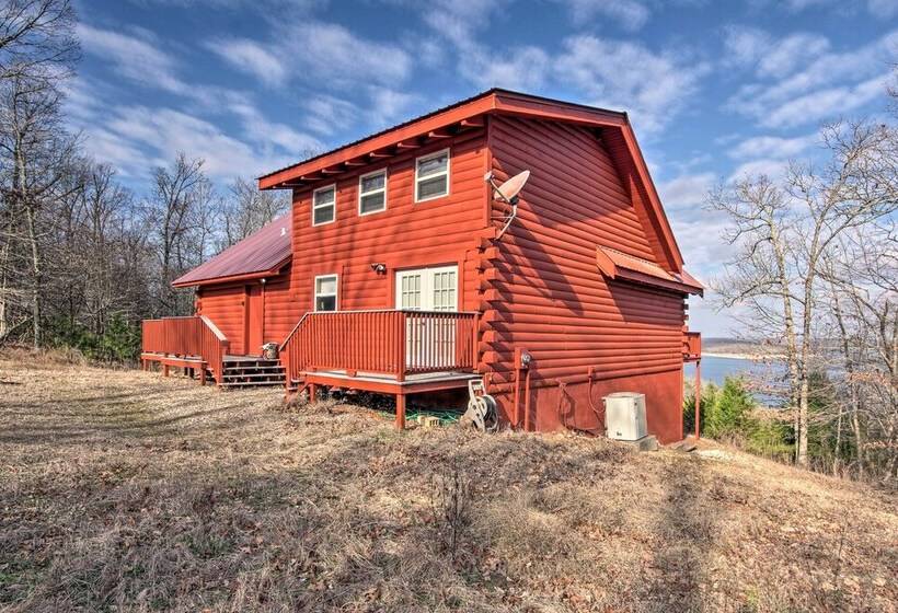 Large Cabin W/ Deck Overlooking Norfork Lake!