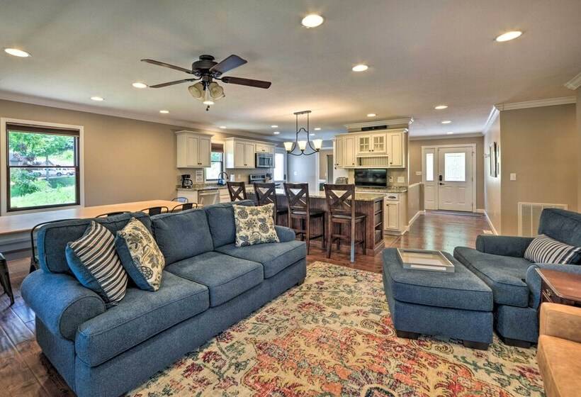 Lakefront  Rest Ashored  Home W/ Private Dock!