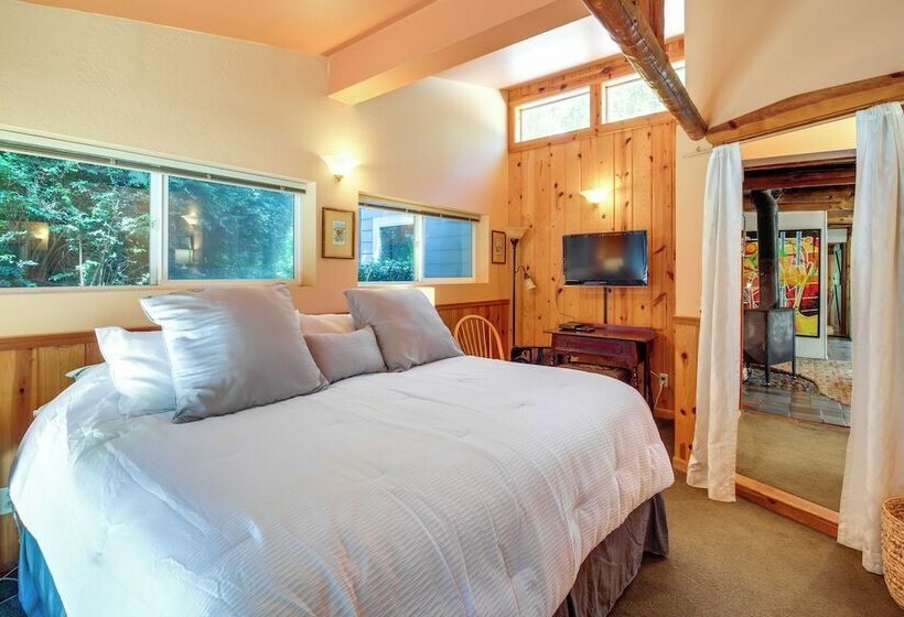 Rustic Bandon Log Cabin On 5 Acres Of Woodlands!