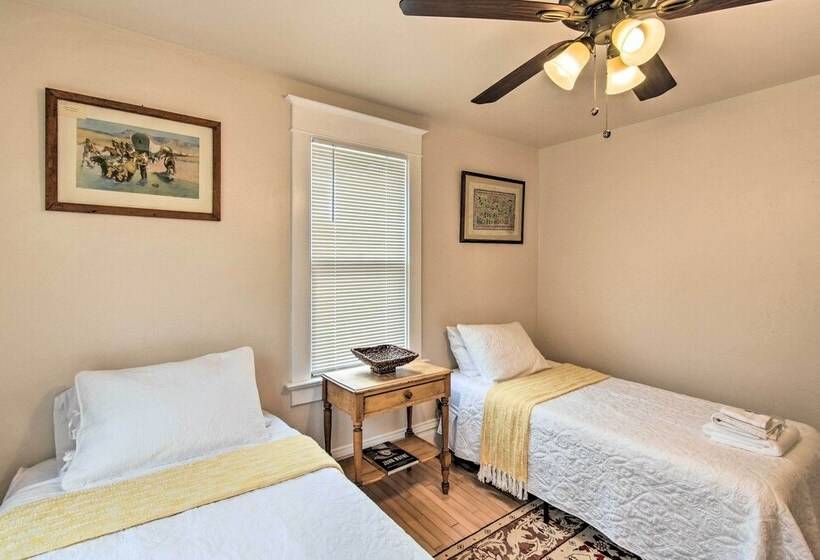 Walkable Lake Elkhart Apt: Dine, Shop, Swim!