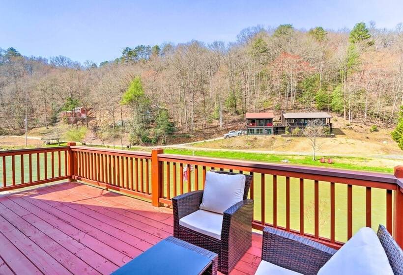 Awesome Murphy Cabin W/ Dock On Nottely River