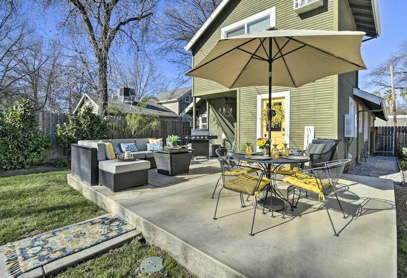 Ideally Located Chico Home   Fire Pit & Grill