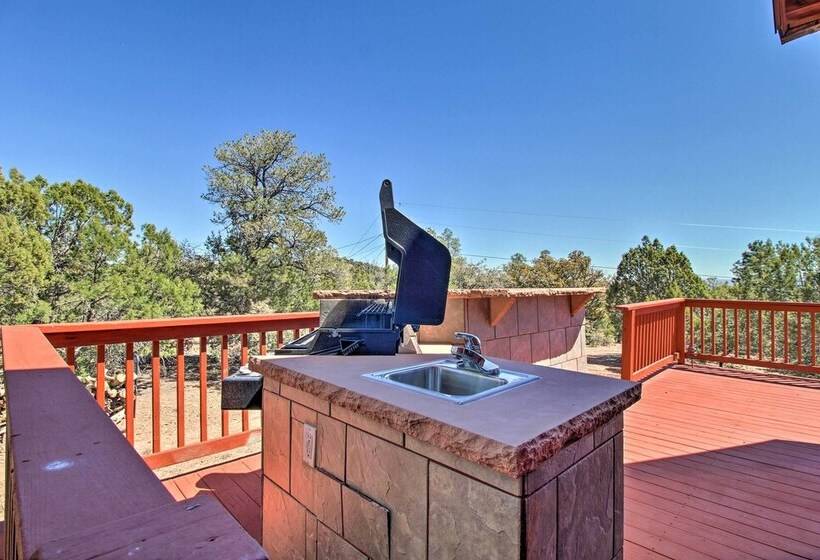 Luxe Show Low Home W/ Hot Tub, Game Room + Theater