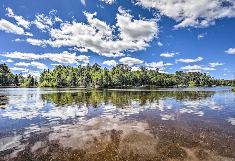 Northwoods Cabin W/ Lake Access & Boat Dock