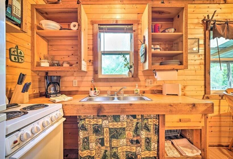 Rustic Davis Cabin < 1/2 Mile To Turner Falls!