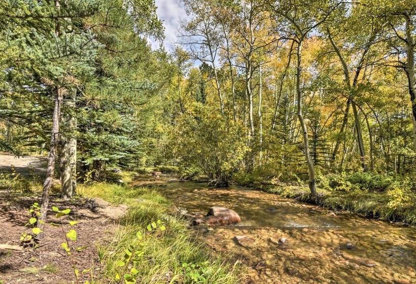 Spacious Nathrop Home W/ Fire Pit & On Site Creek!