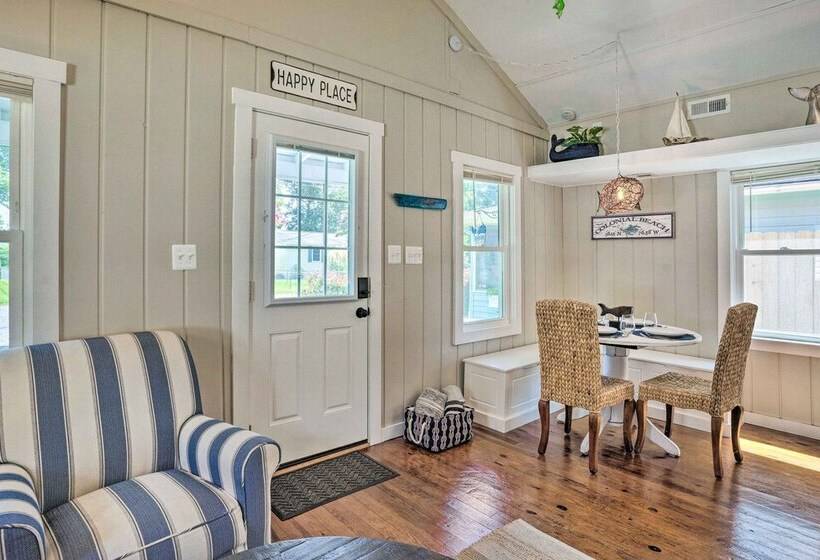 Chic Cottage W/ Private Yard: Steps To Beach!