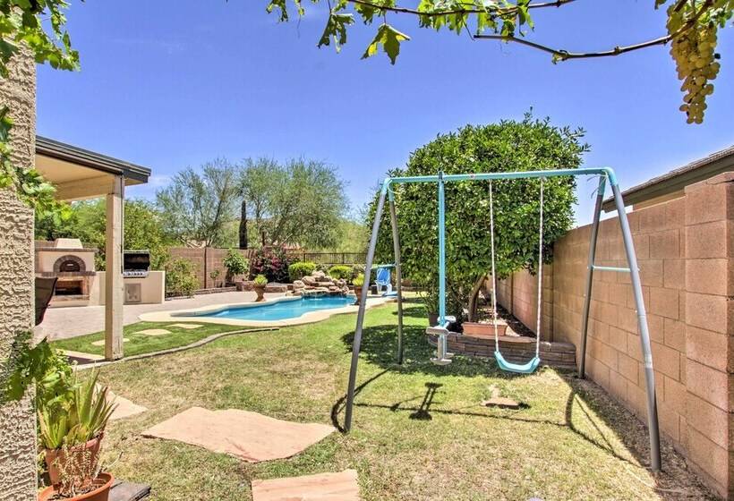 Sunny Phoenix Abode W/ Pool, Grill & Fire Pit