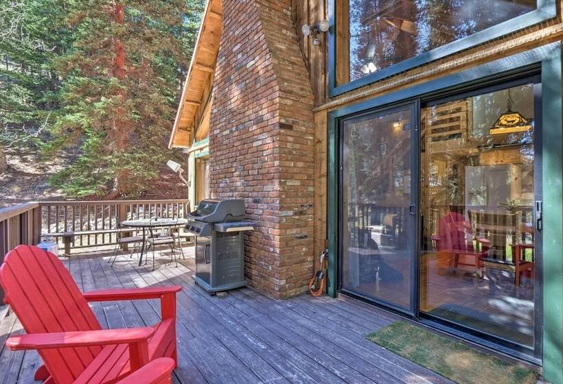 Alma  Cloud 9 Cabin  W/ Fireplace & Wooded Views!