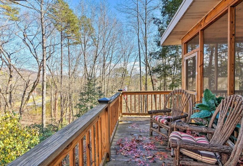 Hayesville Bungalow W/ Porch & Forest Views!