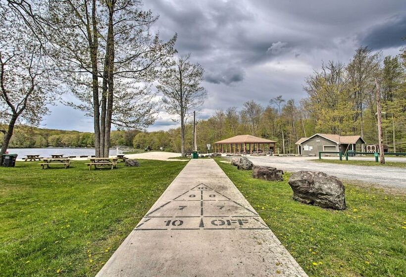 Family Home W/ Locust Lake Access & Game Room!