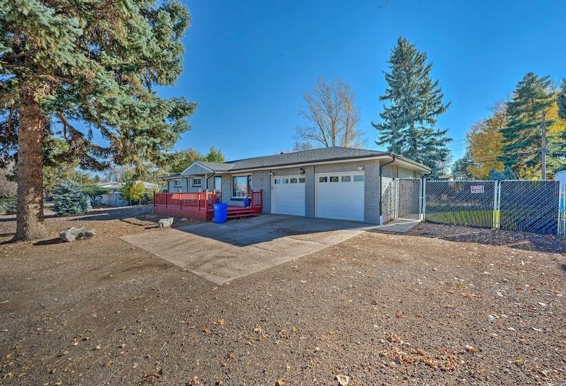 3 Mi To Olde Town Arvada: Modern Duplex W/ Patio!