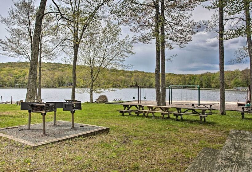Pocono Paradise W/ Game Room: Walk To Locust Lake!