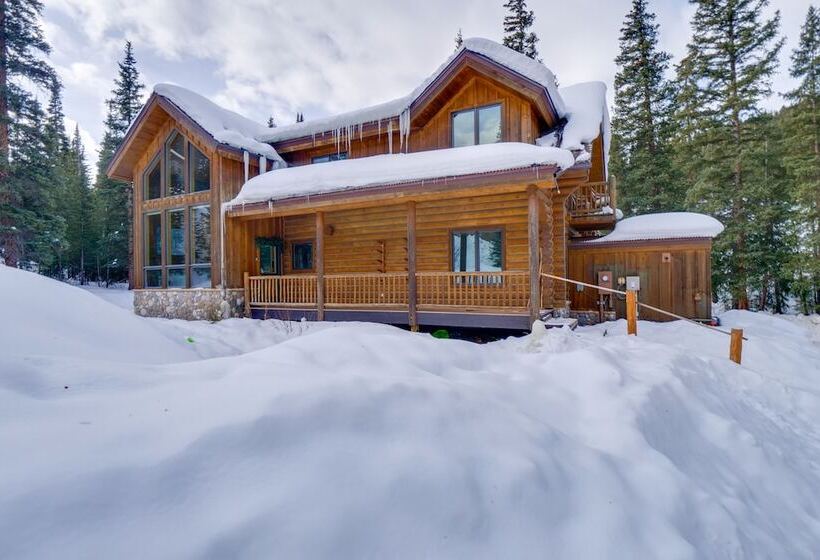 Rustic Cabin W/ Hot Tub & Deck In Breckenridge
