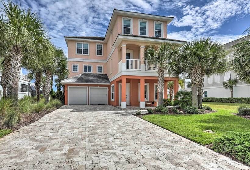 Palm Coast Oasis W/ Pool: Steps To Cinnamon Beach!