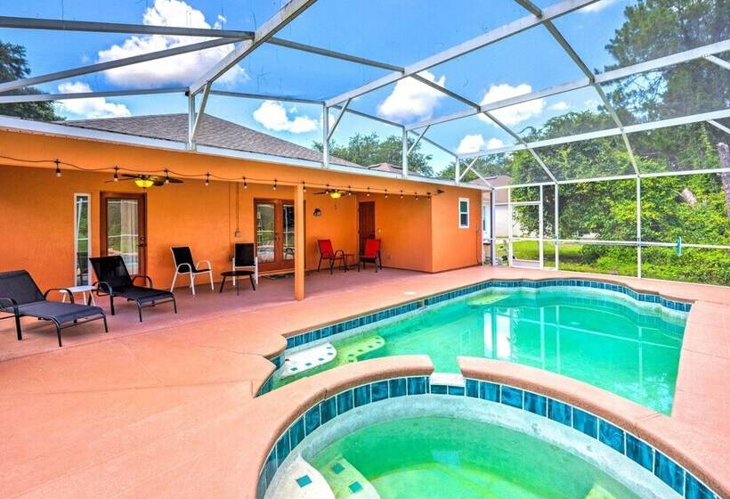 Sunny Clermont Retreat W/ Lanai: 12 Mi To Disney!