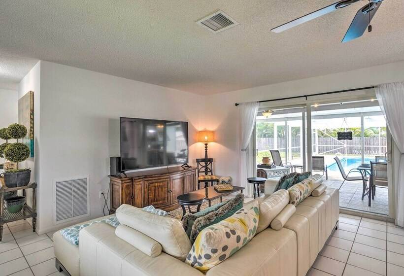 Tropical Landing  Stuart Home W/ Pool + Grill!