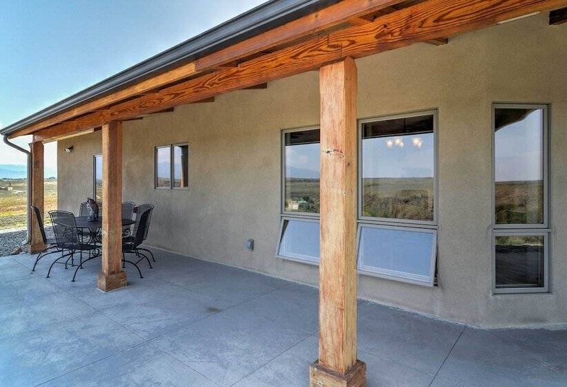 Traditional Taos Home: 26 Acres W/ Mountain Views