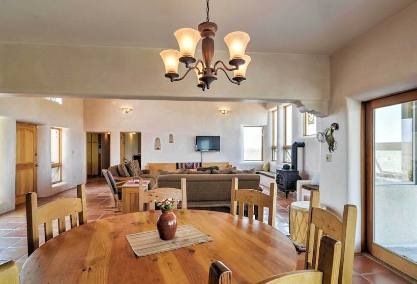 Traditional Taos Home: 26 Acres W/ Mountain Views