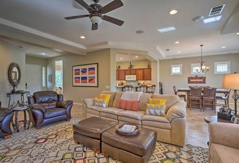 Updated Indio Home W/ Pool   6 Mi To Coachella!