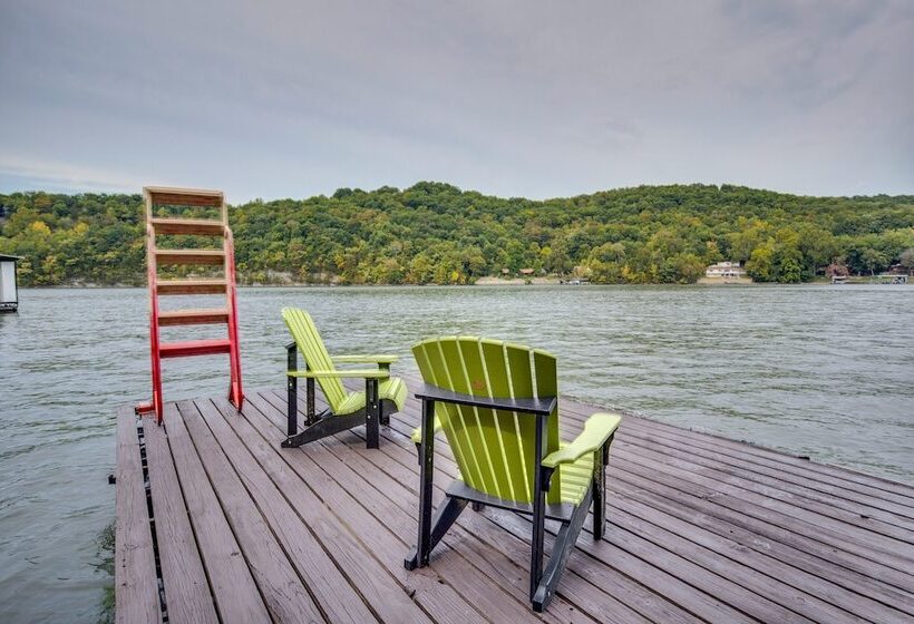 Ideally Located Home W/ Private Dock In Camdenton!
