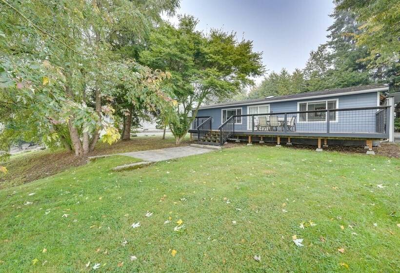 Lakefront Mount Vernon Home W/ Private Dock!